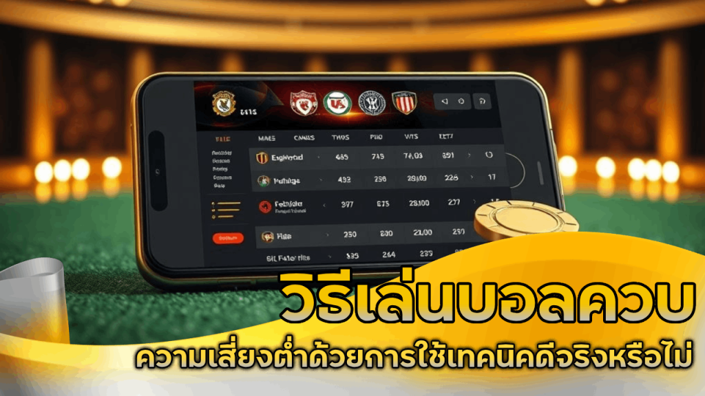 วิธีเล่นบอลควบ ufawallet777